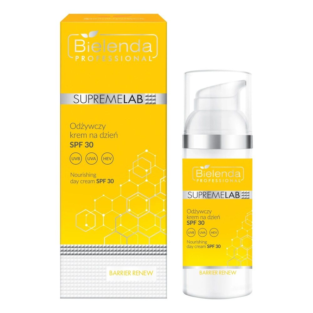Bielenda Professional SupremeLab Barrier Renew Odżywczy Krem do Skóry Suchej i Wrażliwej na Dzień SPF30 50ml