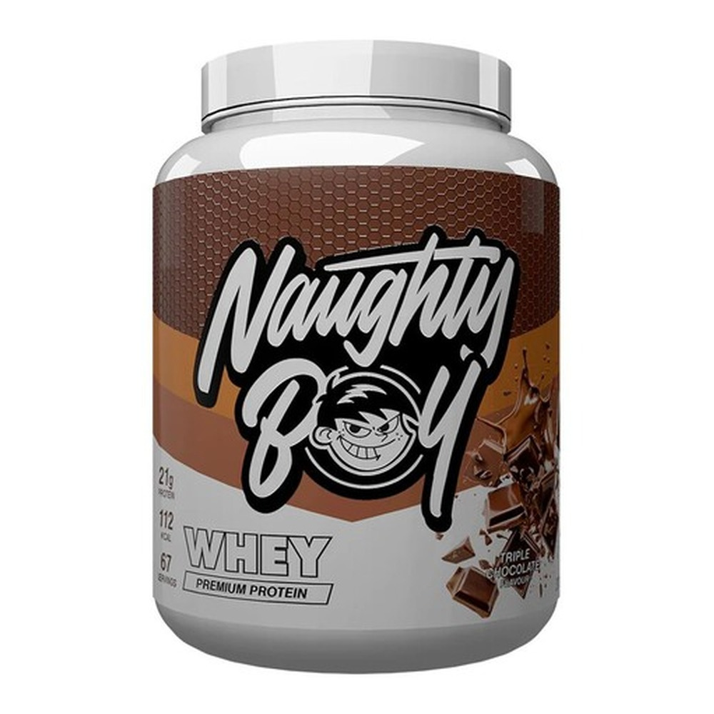 Naughty Boy Advanced Whey Odżywka Białkowa Potrójna Czekolada na Wzrost Mięśni 2010g