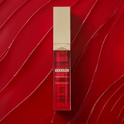 Eveline Wonder Match Matowa Pomadka w Płynie Nr 06 Classic Red 6,8ml