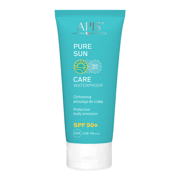 Apis Pure Sun Protective UVA/UVB Waterproof Body Lotion SPF50 for All Skin Types 200ml