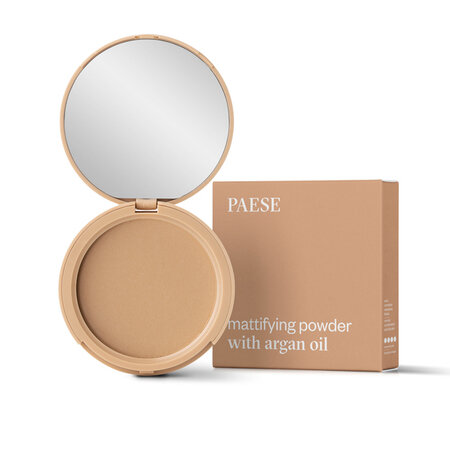 Paese Mattifying Powder with Argan Oil No. 4 for Oily Combination and Normal Skin 8g