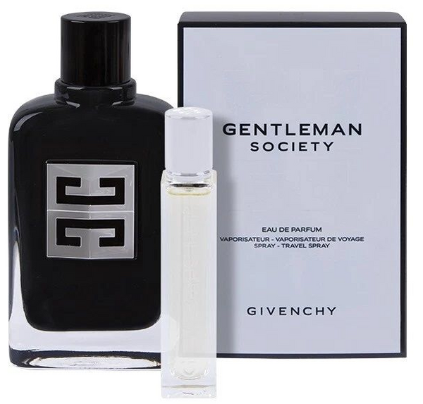 Givenchy Gentleman Society Gift Set Woda Perfumowana 100ml EDP Woda Perfumowana 12.5ml EDP Zestaw dla Mężczyzn 1 Sztuka