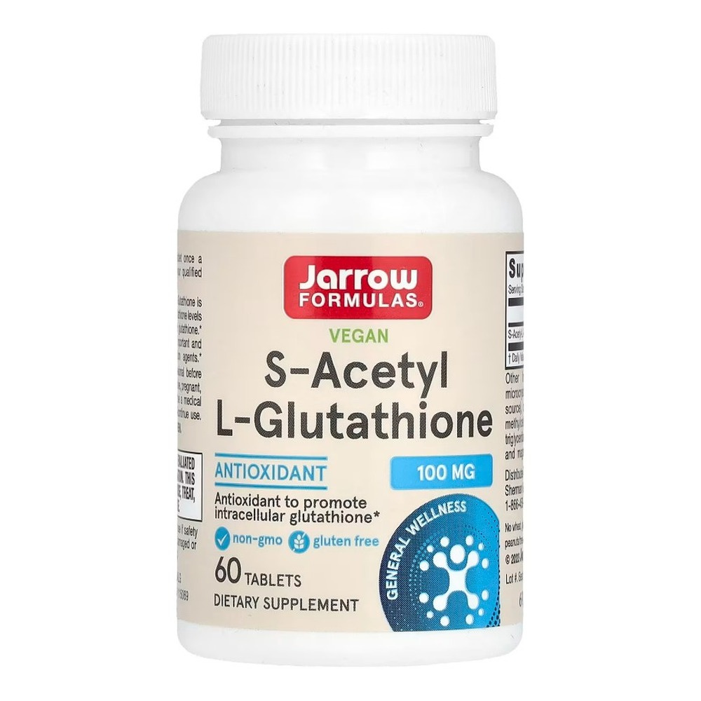 S-Acetyl L-Glutathione, 100mg - 60 tabs