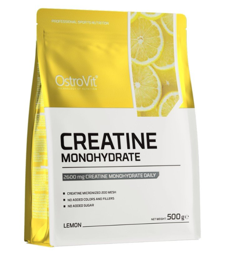 OstroVit Creatine Monohydrate, Lemon - 500g