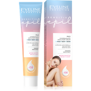 Eveline Sevsitive Epil Łagodny Krem do Kompleksowej Depilacji 125ml