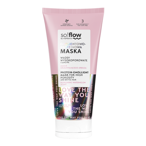 So!Flow Emollient-Protein Mask for Highly Porous and Brittle Hair 200ml