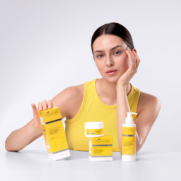 Bielenda Professional Supremelab Barrier Renew Hydro - Lipid Emulsion for Washing and Make-up Removal with Bioactive Ceramide Complex for Rough Atopic Skin 200ml