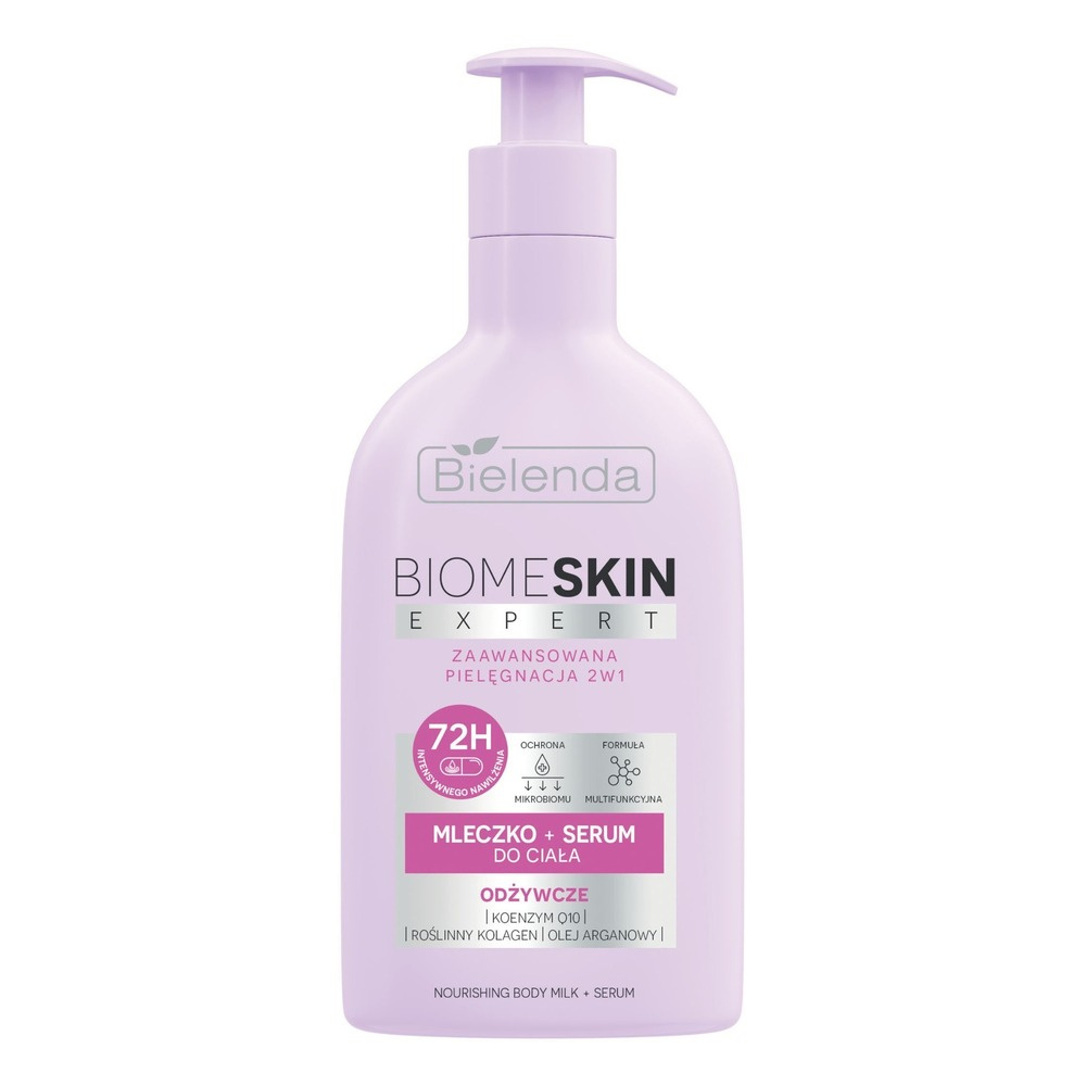 Bielenda Biome Skin Expert Odżywcze Mleczko + Serum do Ciała 2w1 350ml