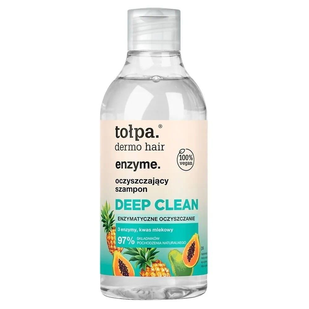 Tolpa Dermo Hair Enzyme Deep Cleansing Shampoo for Oily Or Dull Hair 300ml