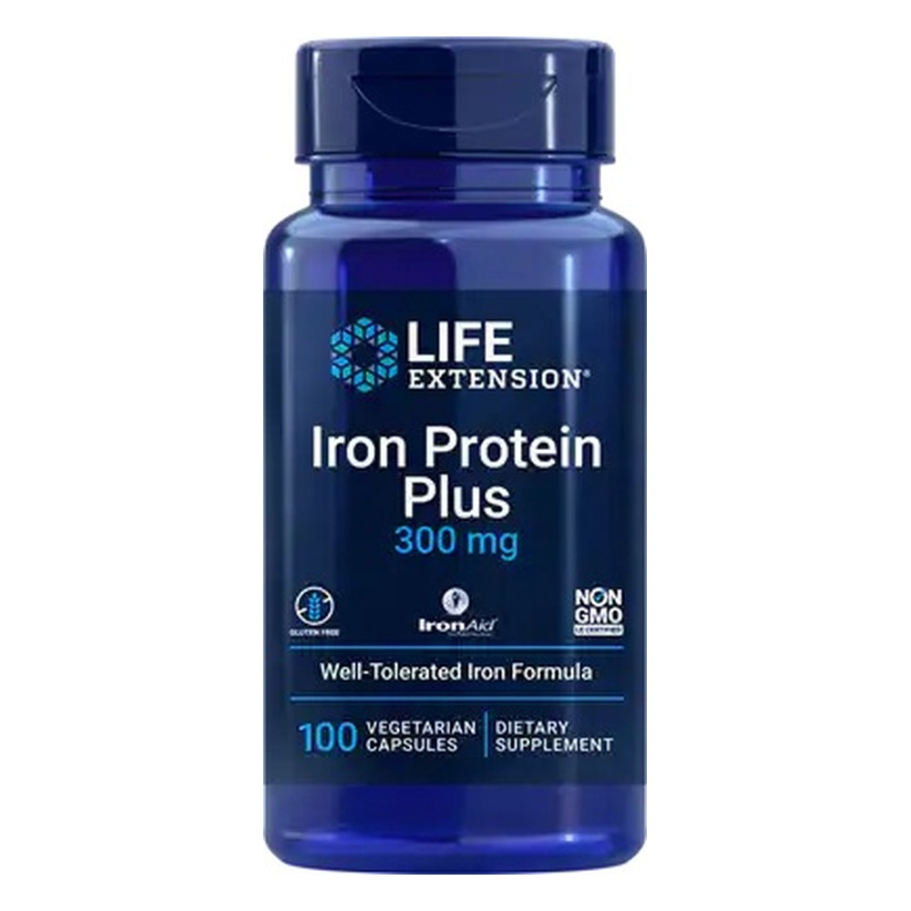Iron Protein Plus, 300mg - 100 vcaps