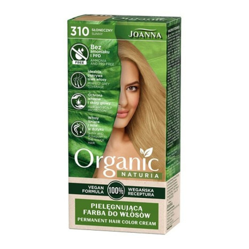 Joanna Organic Vegan Farba Nr  310 Słoneczny 1 Sztuka