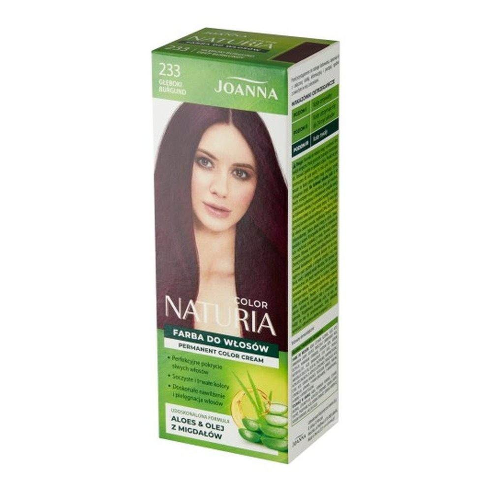 Joanna Naturia Color Farba do Włosów 233 Głęboki Burgund 100ml
