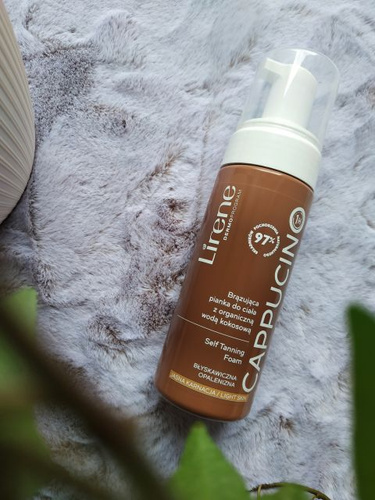 Lirene Perfect Tan Nawilżająca Pianka Brązująca Capuccino 150ml Best Before 30.06.26