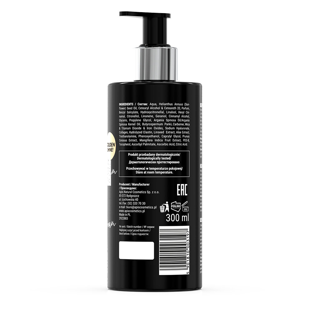 Apis Black Dream Nawilżający Balsam do Ciała dla każdego Rodzaju Skóry 300ml