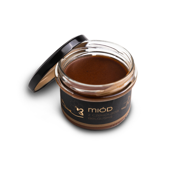 Bona Miód z Czekoladą Belgijską Naturalny Pyszny Smak 245g