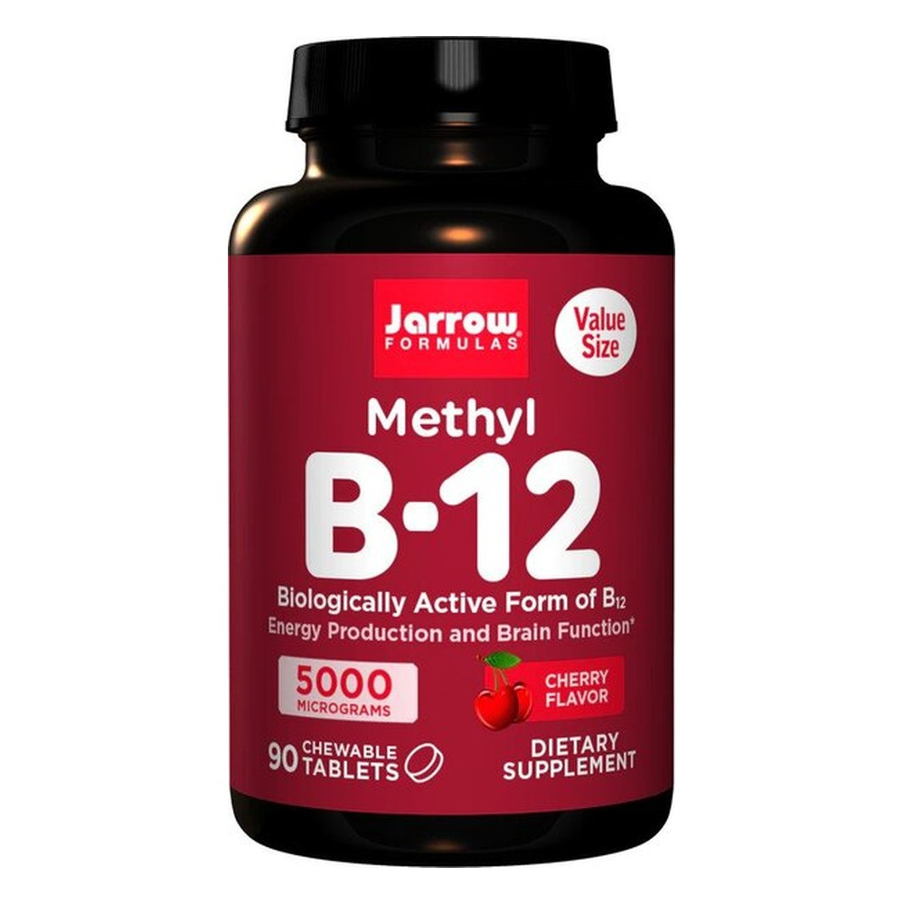 Methyl B-12, 5000mcg (Cherry) - 90 chewable tabs