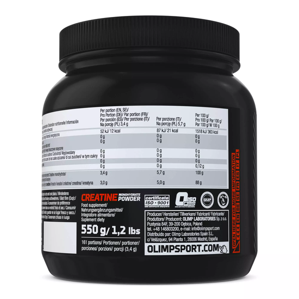 Olimp Creatine Monohydrate Powder 550g
