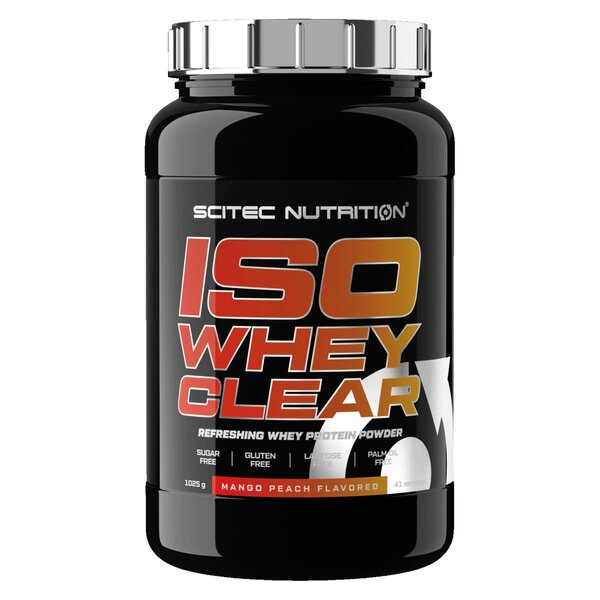 SciTec Iso Whey Clear, Mango Peach - 1025g