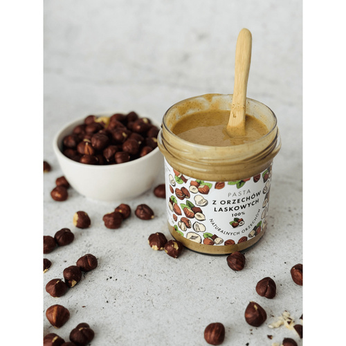 Młyn Kopytowa Skarby Młyna 100 % Naturalna Pasta z Orzechów Laskowych 300g
