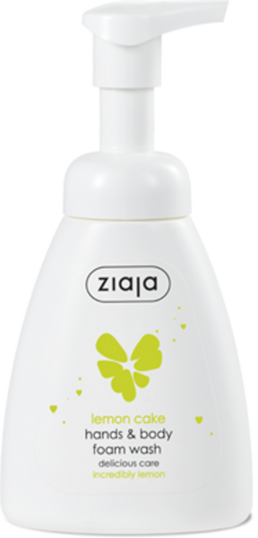 Ziaja Lemon Cake Bubble Body and Hand Washing Foam 250ml