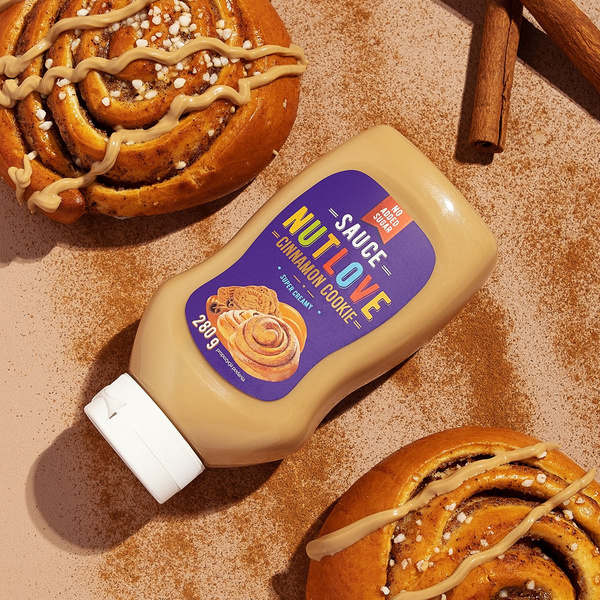 Allnutrition Nutlove Sauce Cinnamon Cookie Sos o Smaku Ciasteczek Korzennych 280ml
