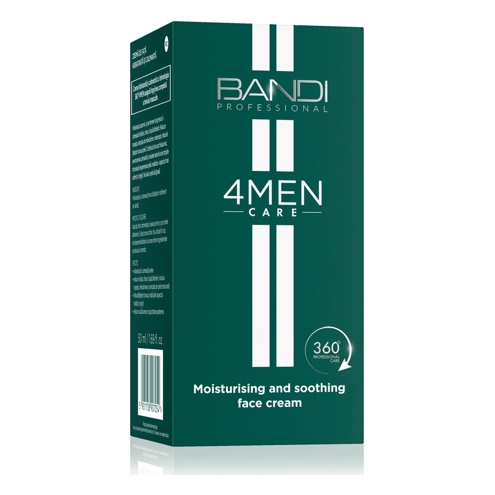 Bandi 4Men Care Nawilżająco - Kojący Krem do Twarzy dla Mężczyzn 50ml
