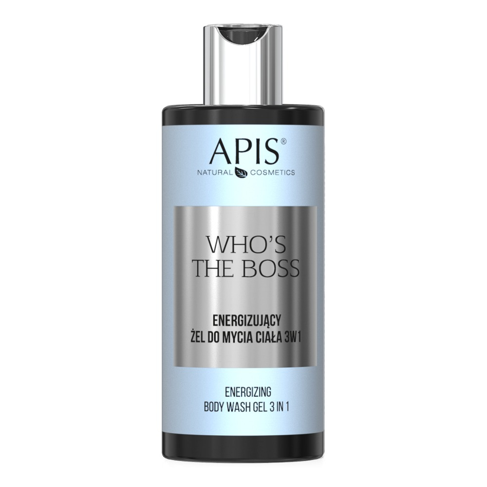 Apis Who'S the Boss Energizujący Żel do Mycia Ciała 3w1 dla Mężczyzn 300ml