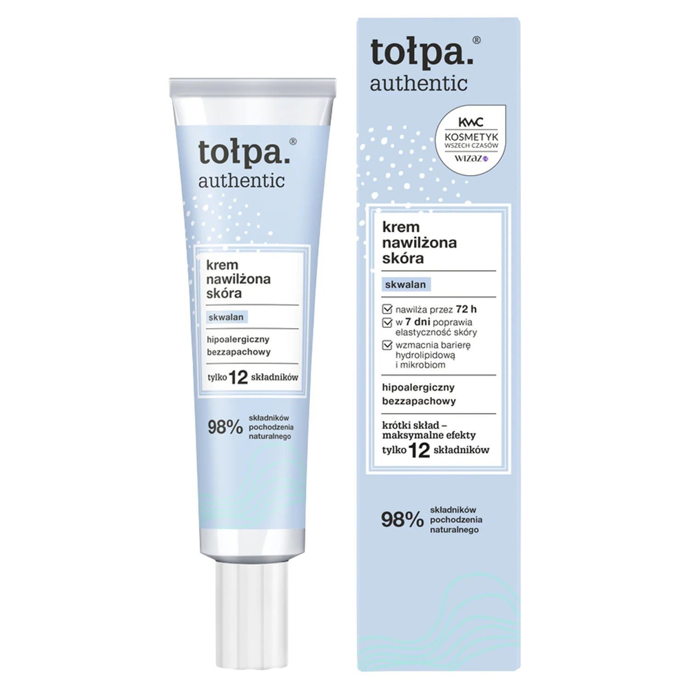 Tolpa Authentic Moisturized Skin Cream For Dry And Dehydrated Skin 40ml