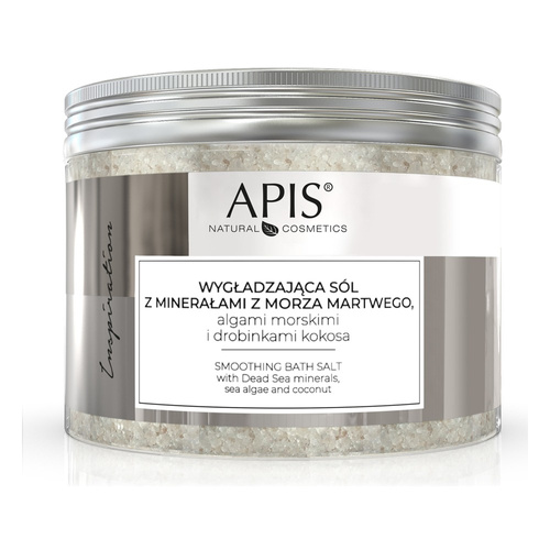 Apis Inspiration Smoothing Bath Salt with Dead Sea Minerals Sea Algae and Coconut 650g