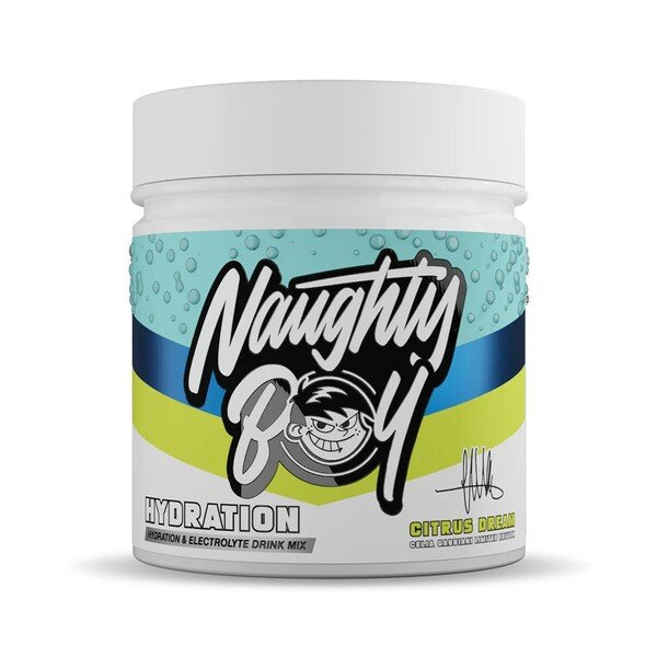Naughty Boy Hydration Citrus Dream Napój Elektrolitowy w Proszku Na Nawodnienie i Wydajność 255g