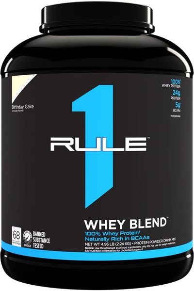 Rule One R1 Whey Blend, Birthday Cake - 2240g