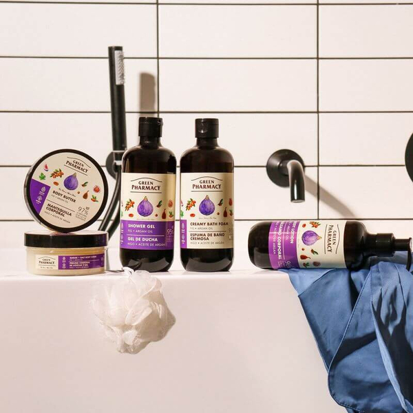 Green Pharmacy Masło do Ciała Figa i Olejek Arganowy 200ml