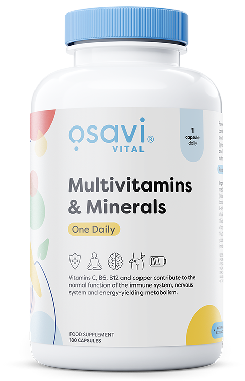 Osavi Multivitamins & Minerals One Daily 180 caps for daily support