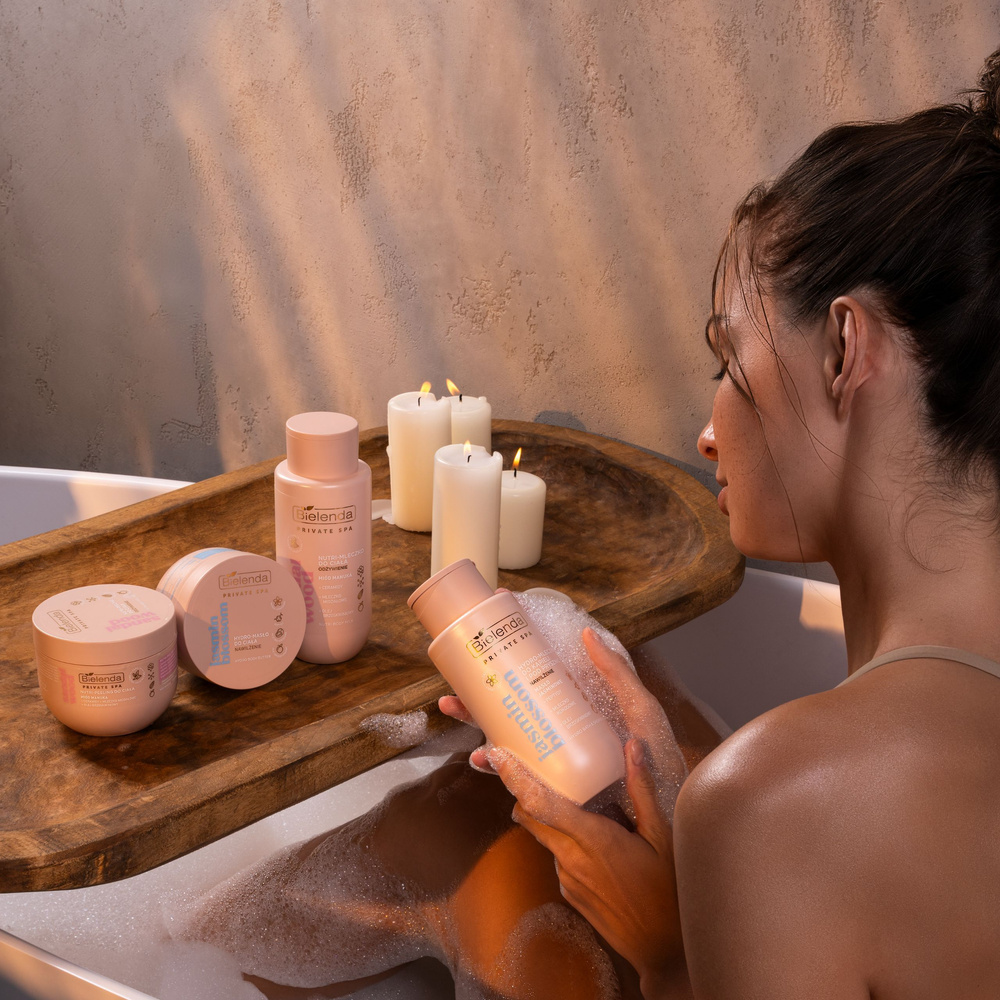 Bielenda Private Spa Nawilżające Hydro-Mleczko do Kąpieli i pod Prysznic Jasmin Blossom 300ml