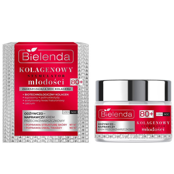 Bielenda Collagen Youth Stimulator Anti-Wrinkle Cream 80+ 50ml
