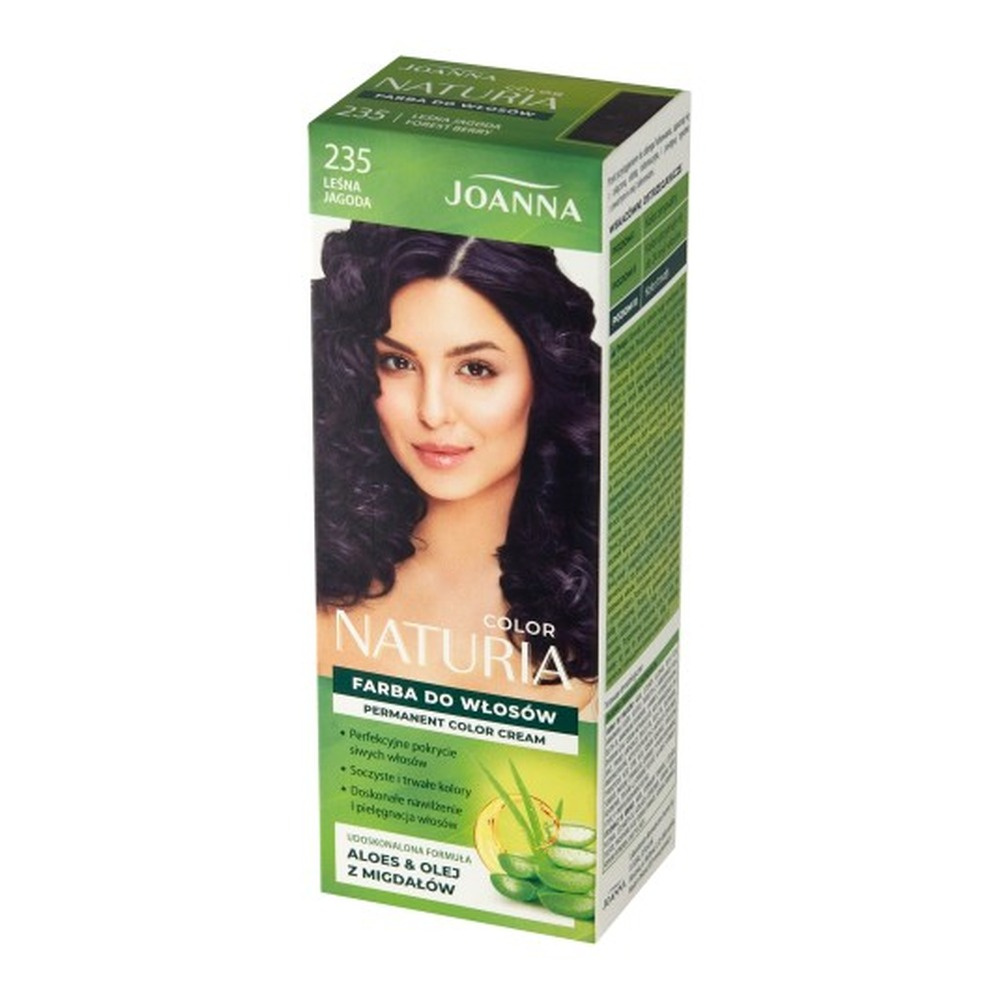 Joanna Naturia Color Farba do Włosów 235 Leśna Jagoda 100ml