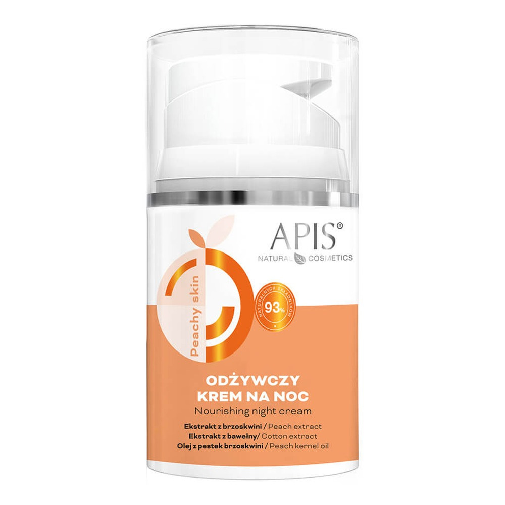 Apis Peachy Skin Odżywczy Krem na Noc dla Skóry Suchej Odwodnionej 50ml