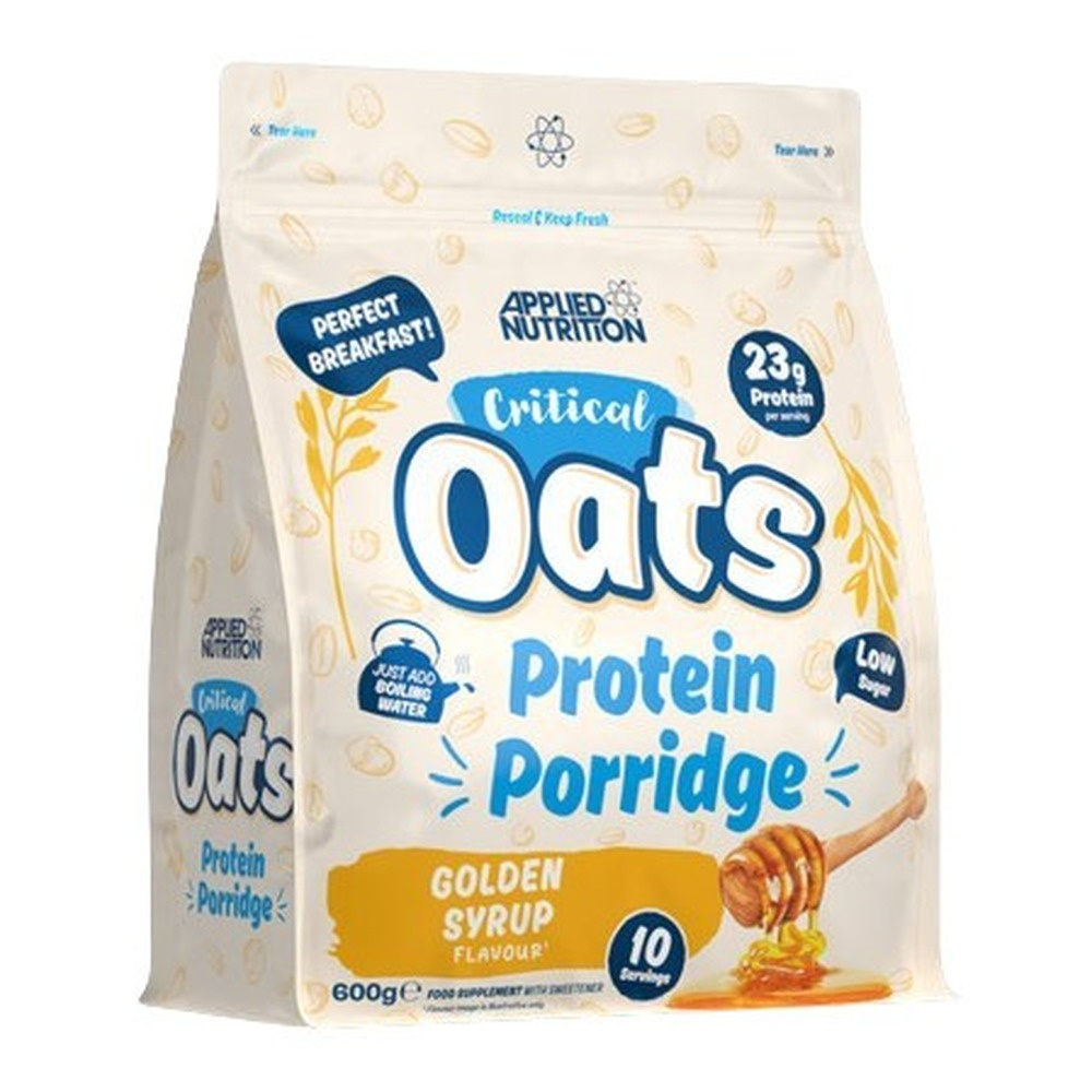 Applied Nutrition Critical Oats Protein Porridge, Golden Syrup 600g