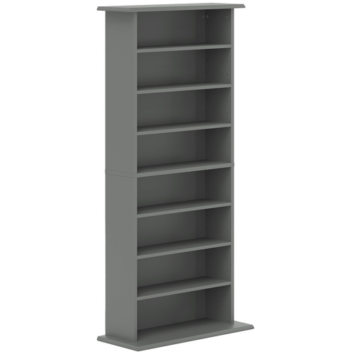 HOMCOM 360 CD Storage Unit - Grey