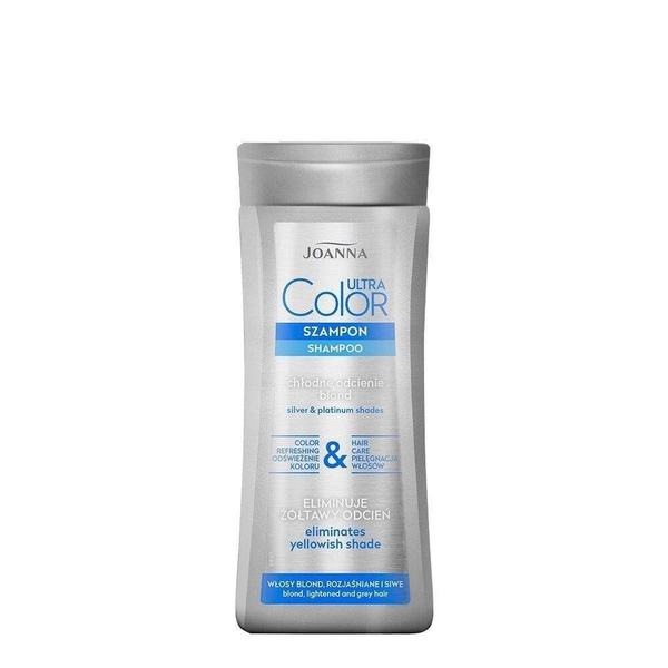 Joanna Color System Szampon Chłodny Blond Eliminuje Żółtawy Odcień Włosów 200ml