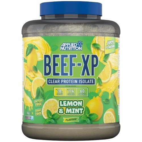 Applied Nutrition Beef-XP Hydrolizat Białka Wołowego Cytryna i Mięta Na Wzrost Masy Mięśniowej 1800g