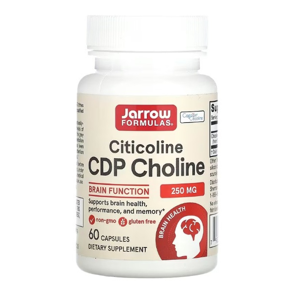 Citicoline CDP Choline, 250mg - 60 caps