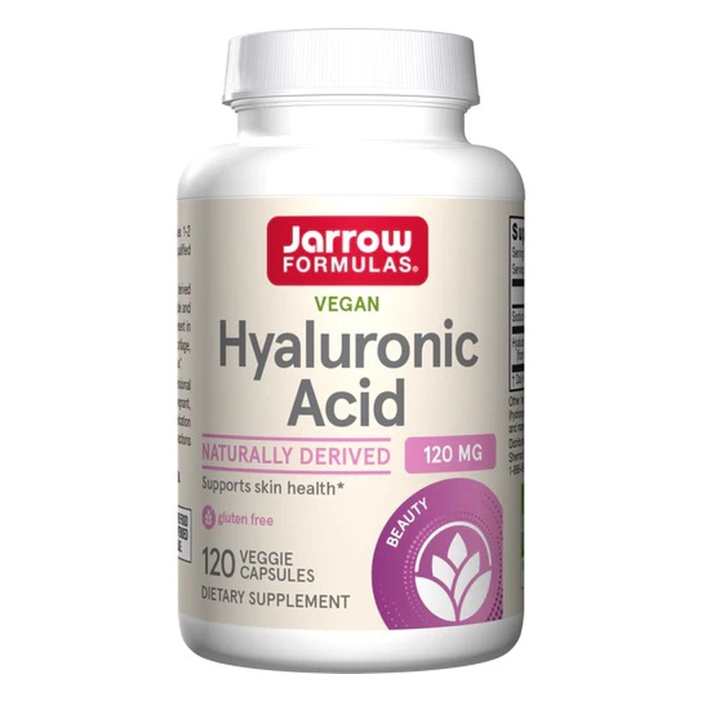 Jarrow Formulas Hyaluronic Acid 120mg for Skin and Joint Health 120 Vcaps