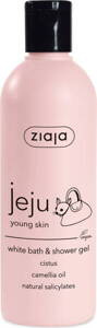 Ziaja Jeju Young Skin Biały Żel pod Prysznic i do Kąpieli z Nutą Mango Kokosa Papai 300ml