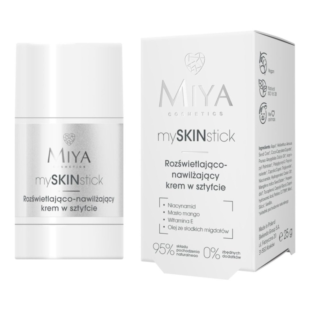 Miya mySKINstick Illuminating and Moisturizing Cream Stick 25g