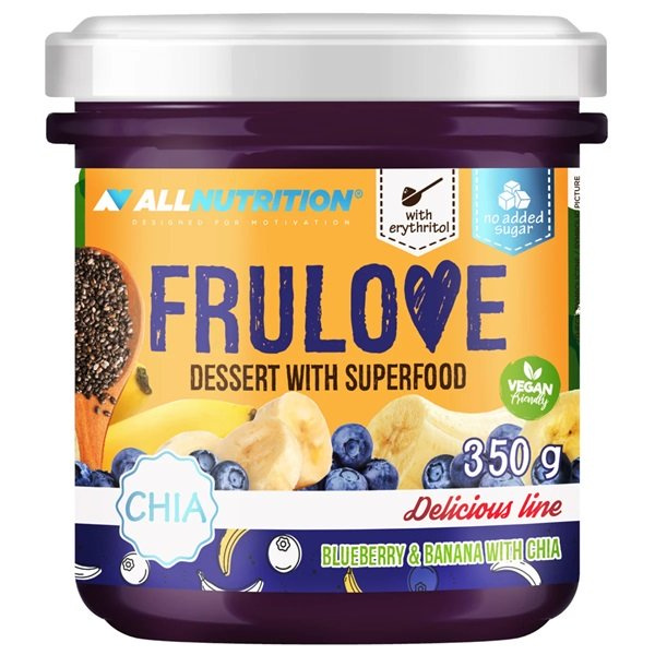Allnutrition Delicious Line Frulove Dessert with Superfood Blueberry & Banana with Chia 350g