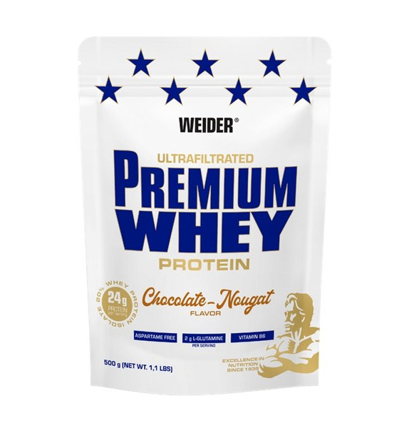 Weider Premium Whey, Chocolate Nougat - 500g