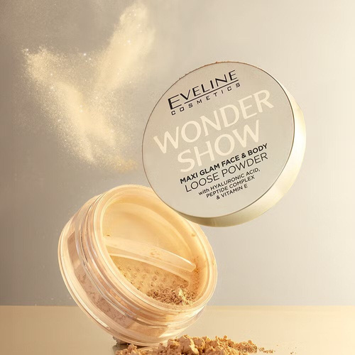 Eveline Wonder Match Loose Powder Illuminating Face and Body Maxi Glam 6g