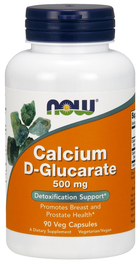 Calcium D-Glucarate, 500mg - 90 vcaps