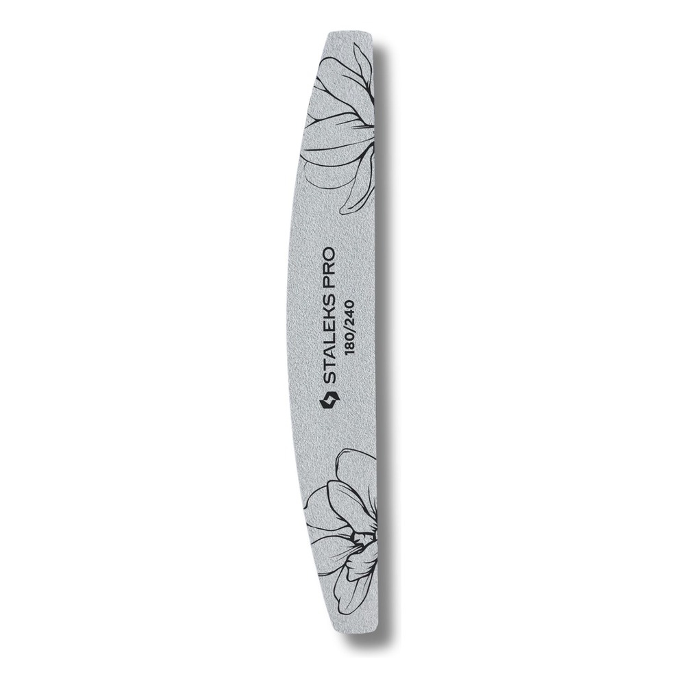Staleks Expert Pro NFE-40 Crescent Mineral Nail File180/240 Grit 25pcs